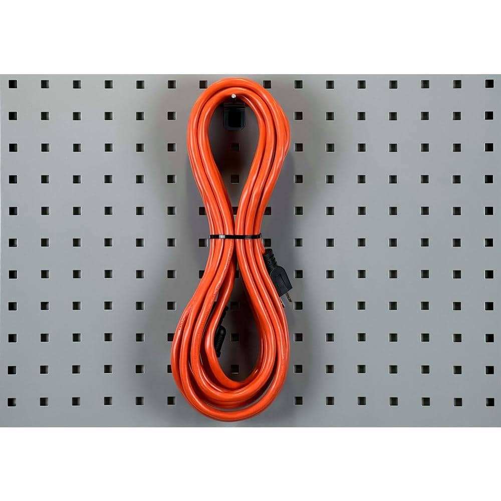 3 in. Single Straight Rod 3/16 in. Dia Zinc Plated Steel Pegboard Hook (5-Pack) - Hercitys