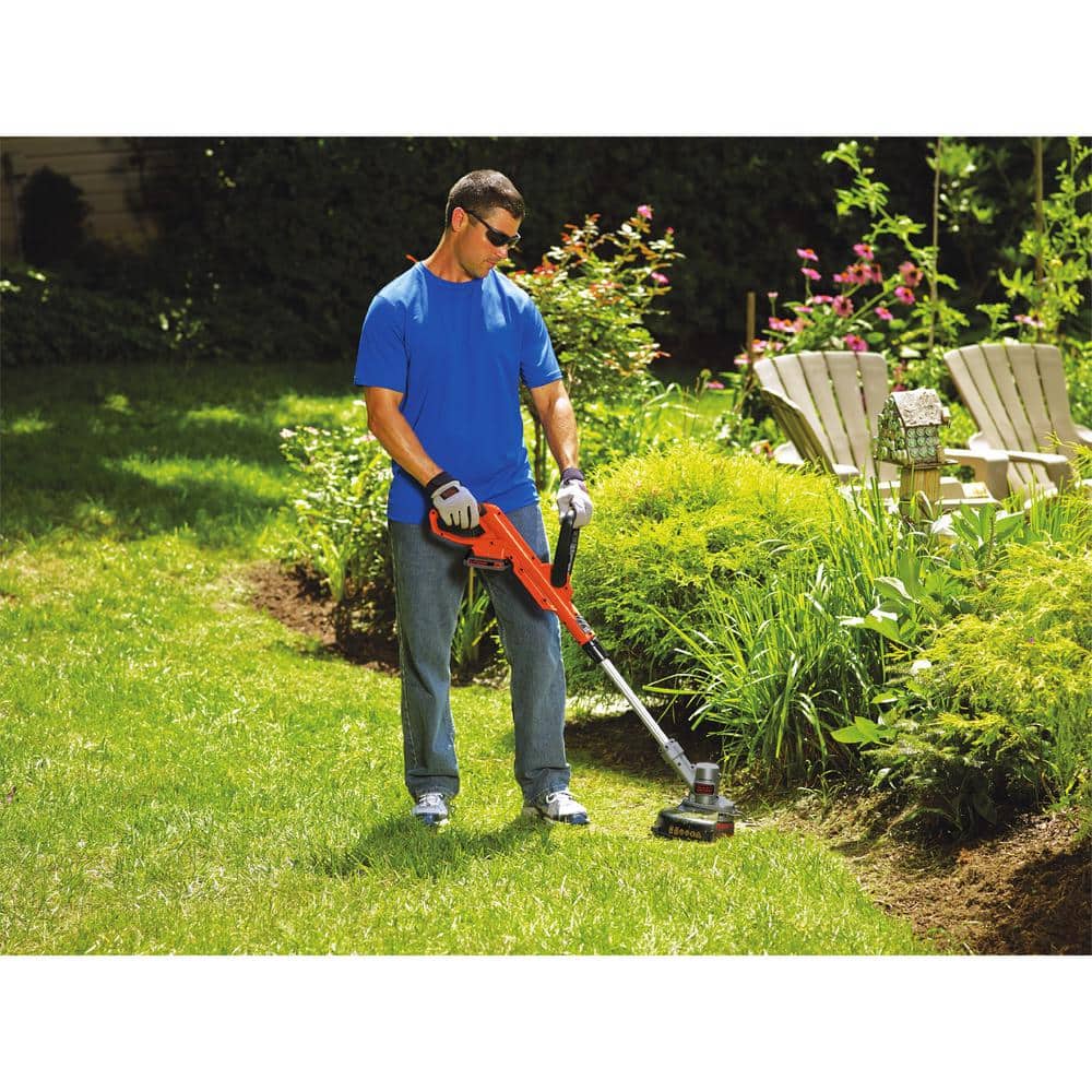 20V MAX Cordless Battery Powered 2-in-1 String Trimmer & Lawn Edger with 3-Pack of Trimmer Line - Hercitys