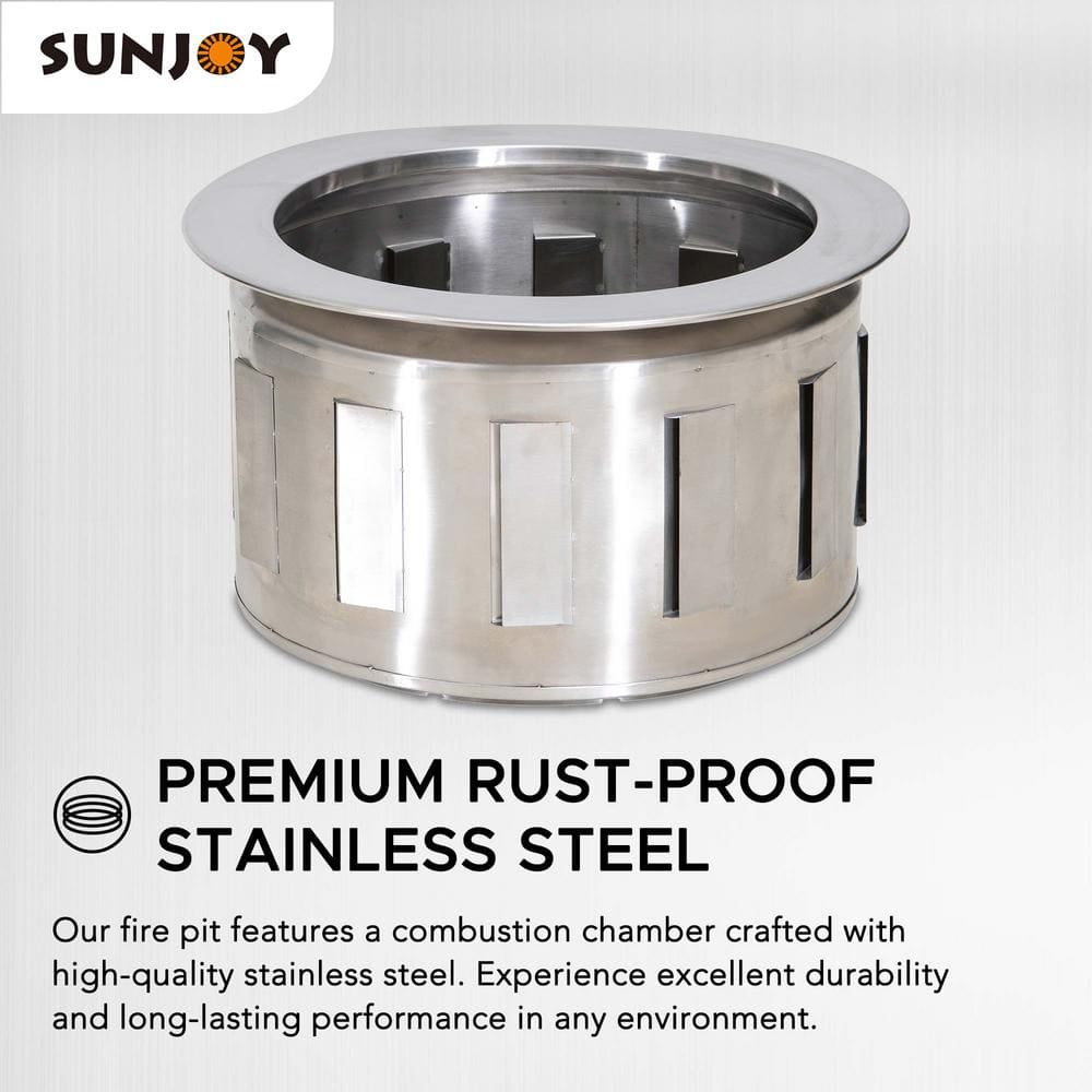 26 in. Lawrence V.1B Hexagonal Low Smoke Firepit - Hercitys