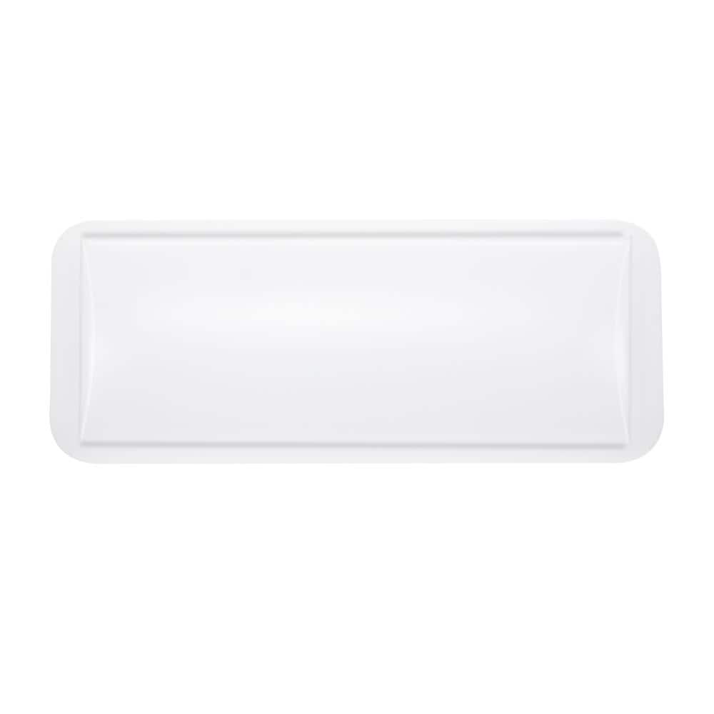 24 in. x 10 in. Classic White LED Flush Mount Closet Light 1600 Lumens 20-Watt Adjustable CCT Kitchen Light Dimmable - Hercitys
