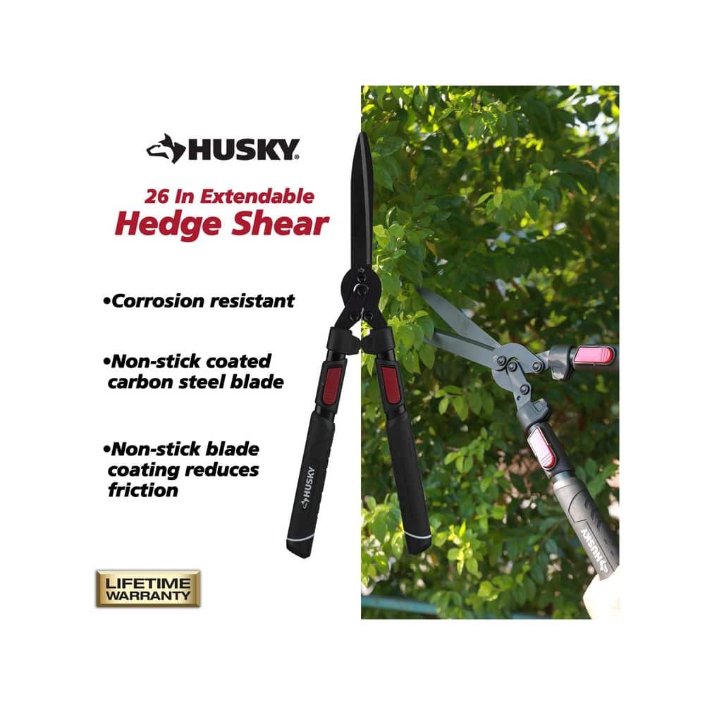 26 in Extendable Hedge Shear - Hercitys