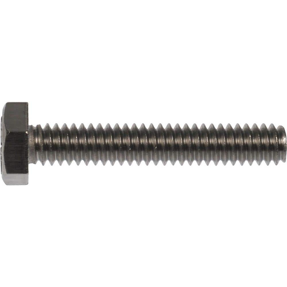1/4 in. x 5 in. External Hex Full Thread Hex-Head Bolts (6-Pack) - Hercitys