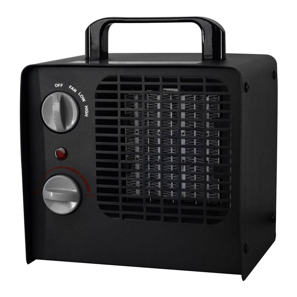 10 in 1500-Watt Retro TV Look Ceramic PTC Heater - Hercitys