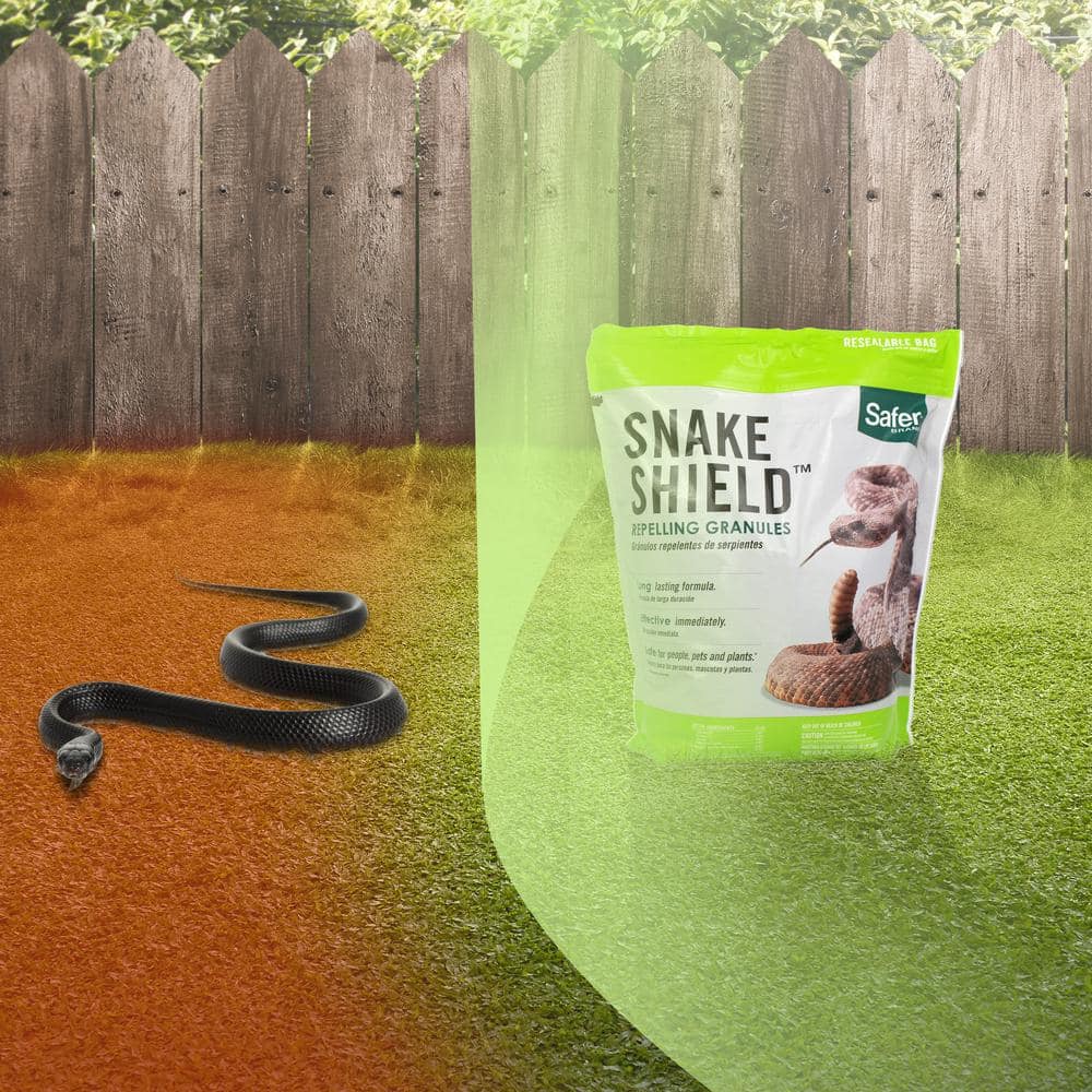 4 lb. Snake Shield Repellent Granules for Long-lasting Snake Protection - Hercitys