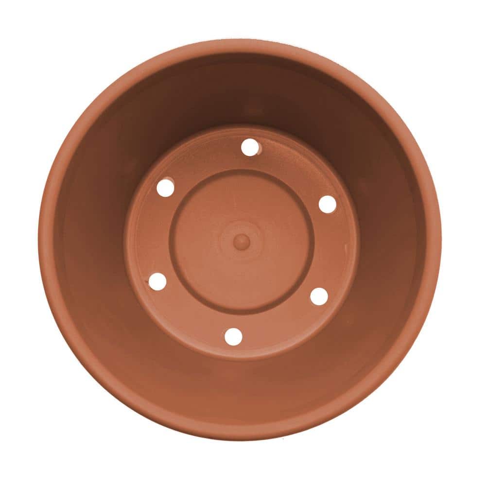 14 x 12.75 Terra Cotta Terra Plastic Planter - Hercitys