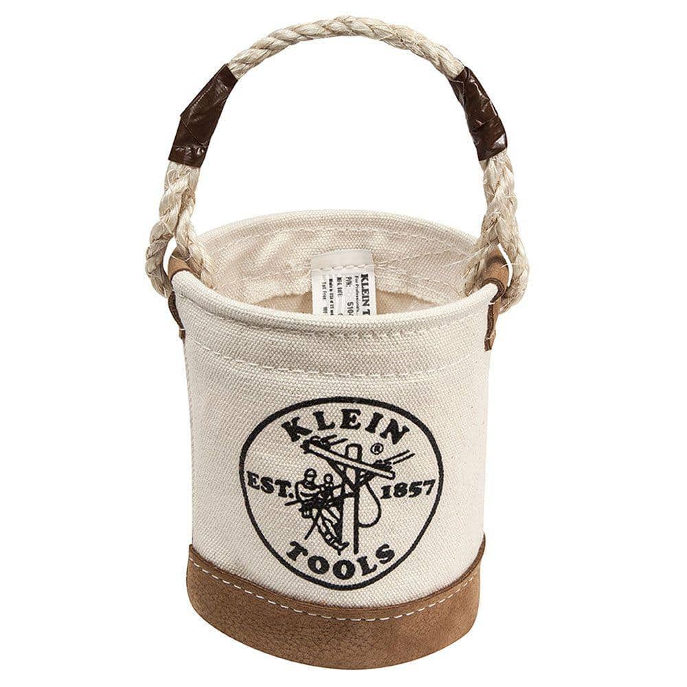 4 in. Leather Bottom Mini Tool Bucket - Hercitys