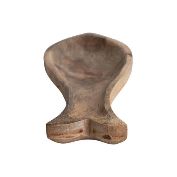 15.5 in. Natural Brown Wood Fish Shaped Platters - Hercitys