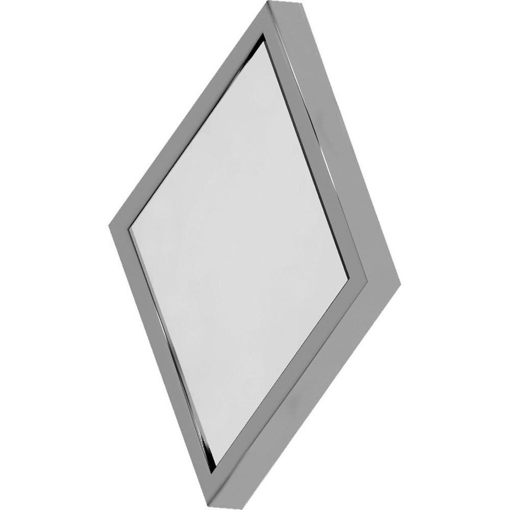 12 in. Brushed Nickel Integrated LED Panel Convertible Wall/Ceiling Flush Mount with Square Acrylic Lens - Hercitys