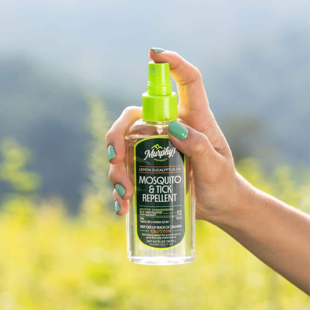 2-Pack DEET-Free Lemon Eucalyptus Oil Insect Repellent Spray – Natural Mosquito and Tick Protection (4 oz. Each) - Hercitys