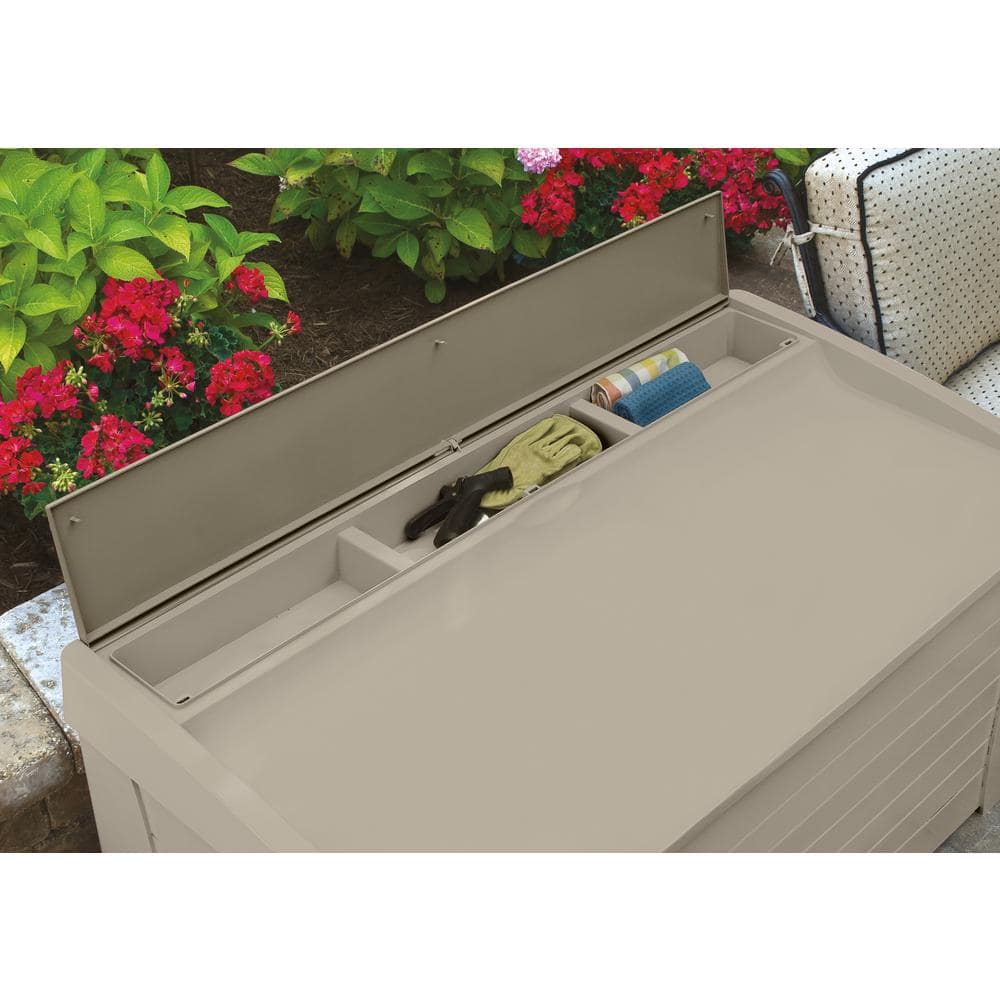 127 Gal. Plastic Deck Box - Hercitys