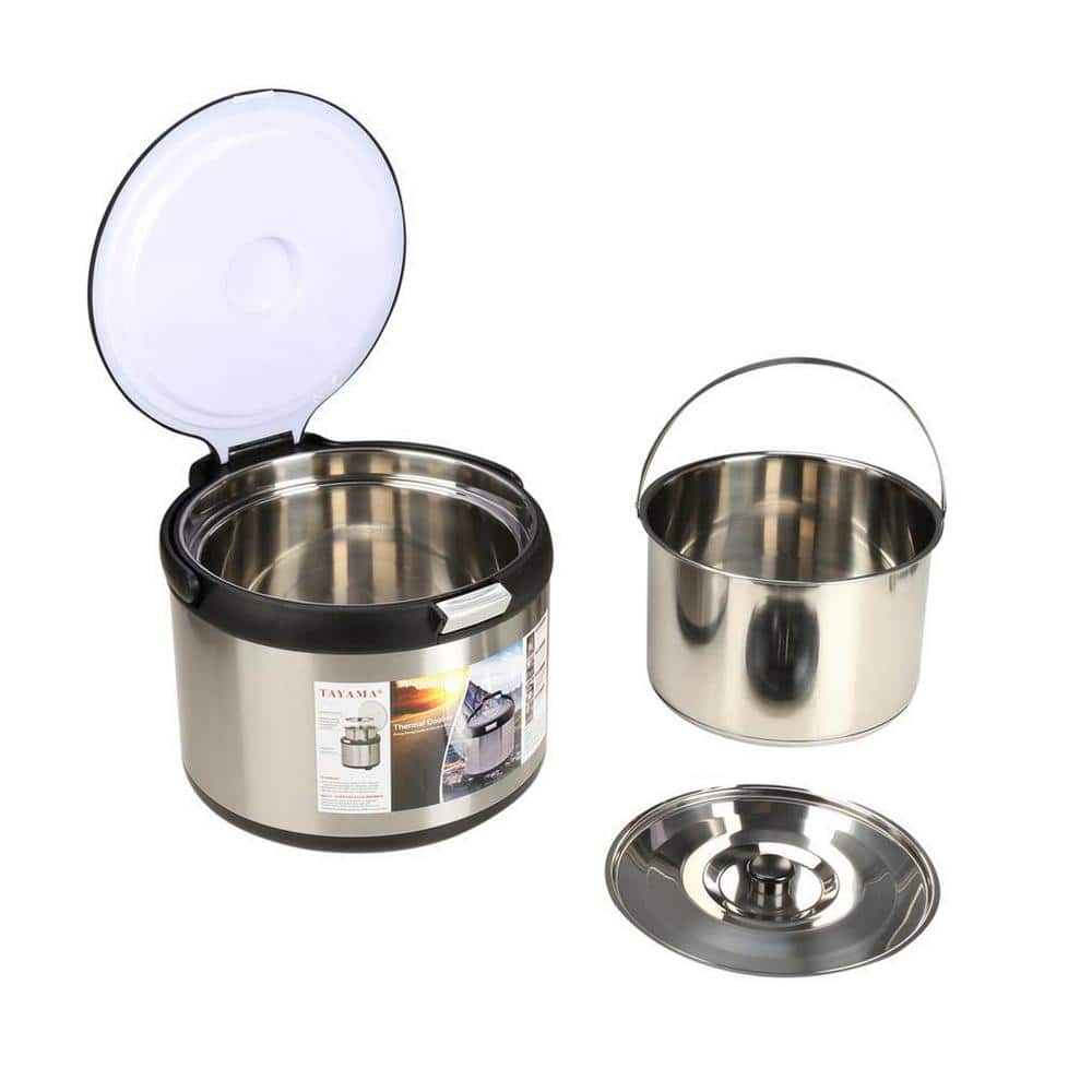 5 qt. Stainless Steel Energy-Saving Thermal Cooker Stock Pot - Hercitys