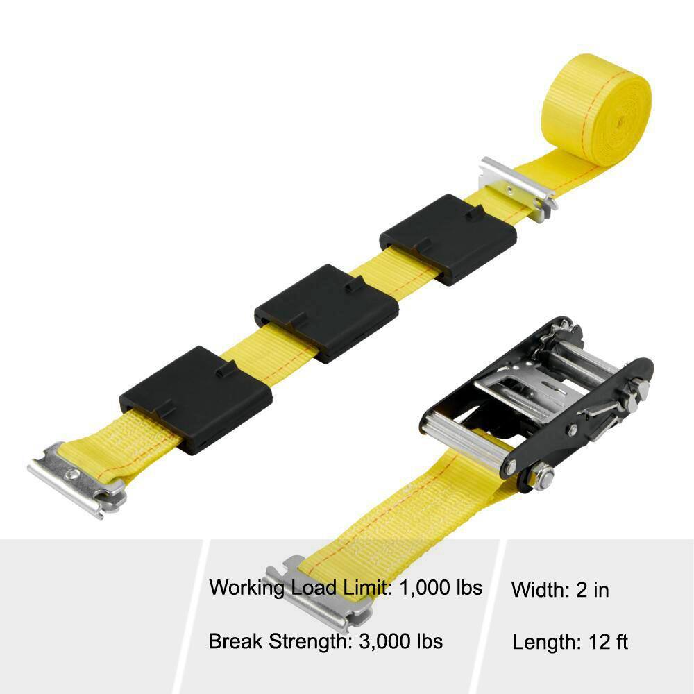 12 ft. x 2 in. Wheel Tie Down Bonnet - Hercitys