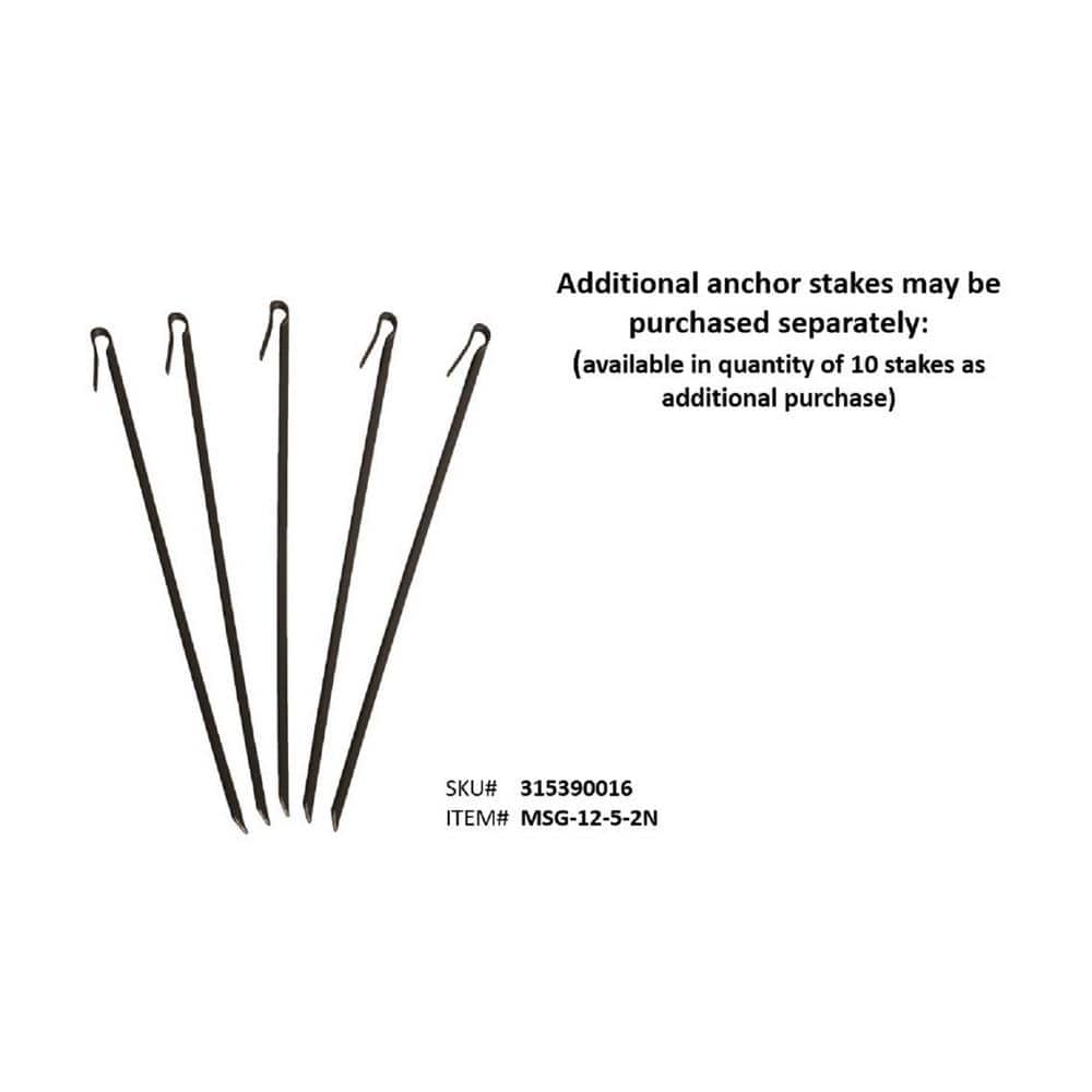 20 ft. x 3.5 in. Light Brown Composite Edging with Extra Anchor Stakes - Hercitys