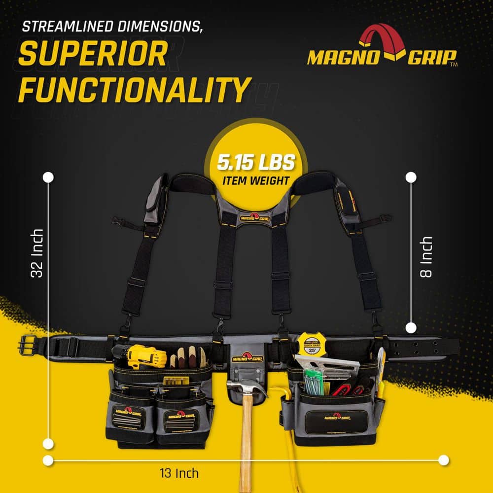 37-Pocket Pro Tool Suspension Rig - Hercitys