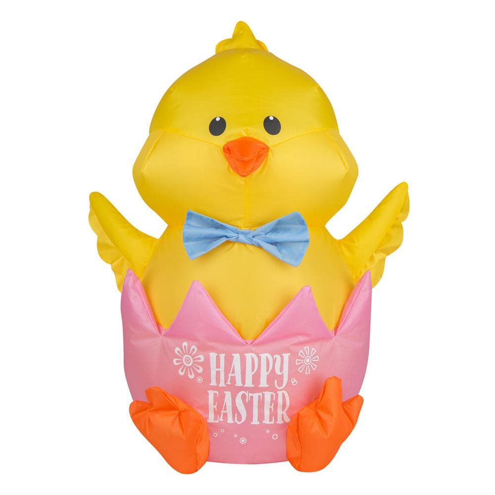 20 in. Inflatable Happy Easter Chick - Hercitys