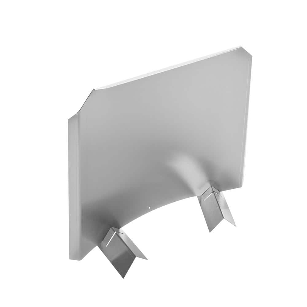 16 in. x 18 in. Stainless Steel Fireback - Hercitys