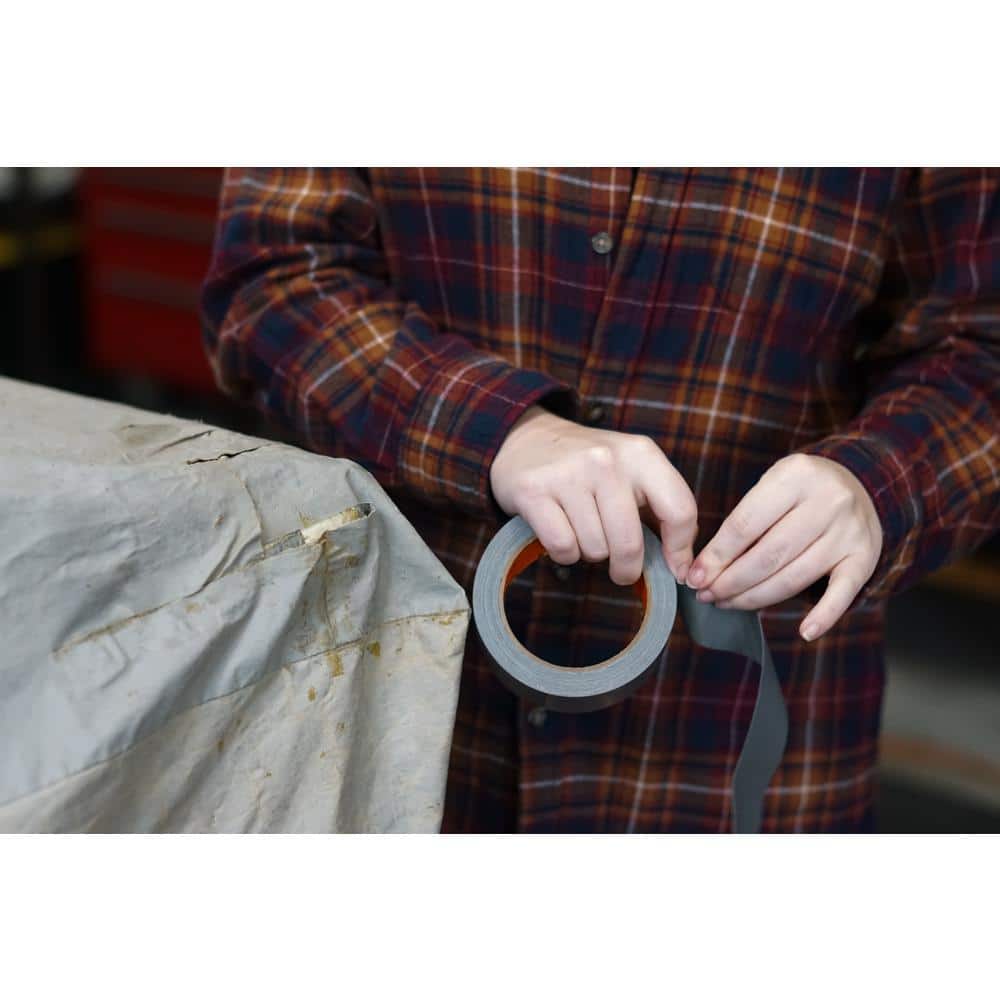 30 yd. Silver Duct Tape (6-Pack) - Hercitys