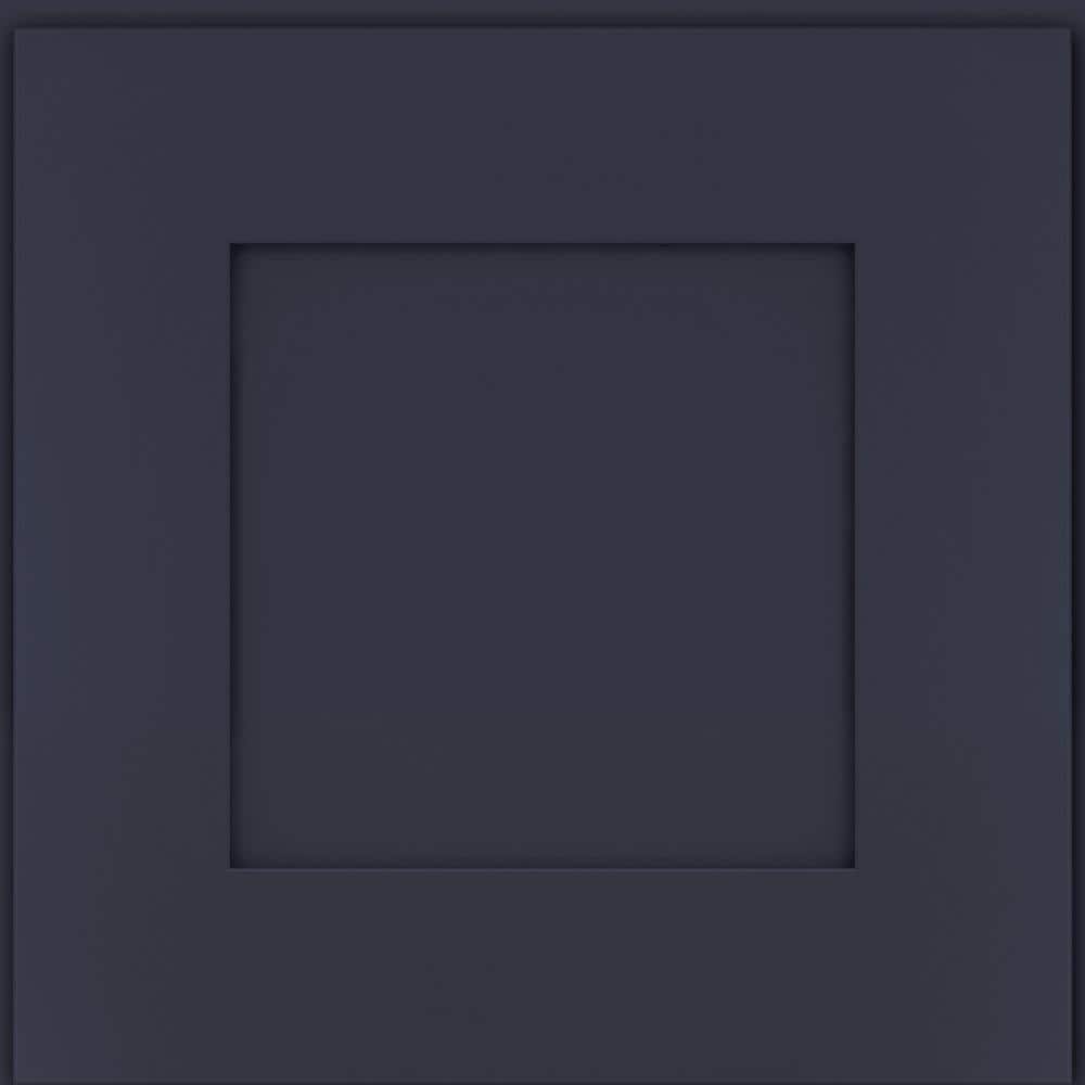 14-5/8 in. x 14-5/8 in. Cabinet Door Sample in Midnight - Hercitys