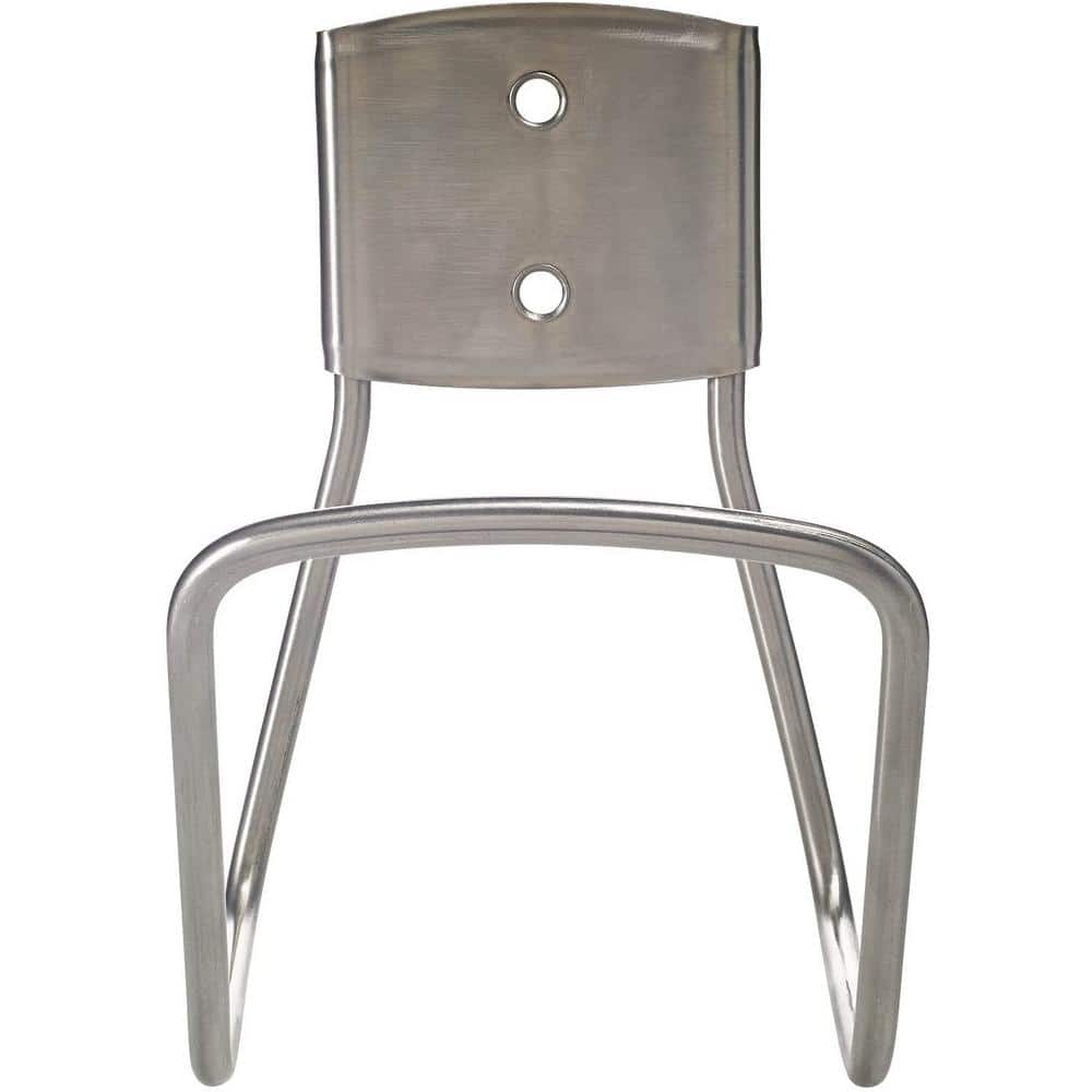 125 ft. Gray Stainless Steel Simple Hose Hanger Garden Hose Reel - Hercitys