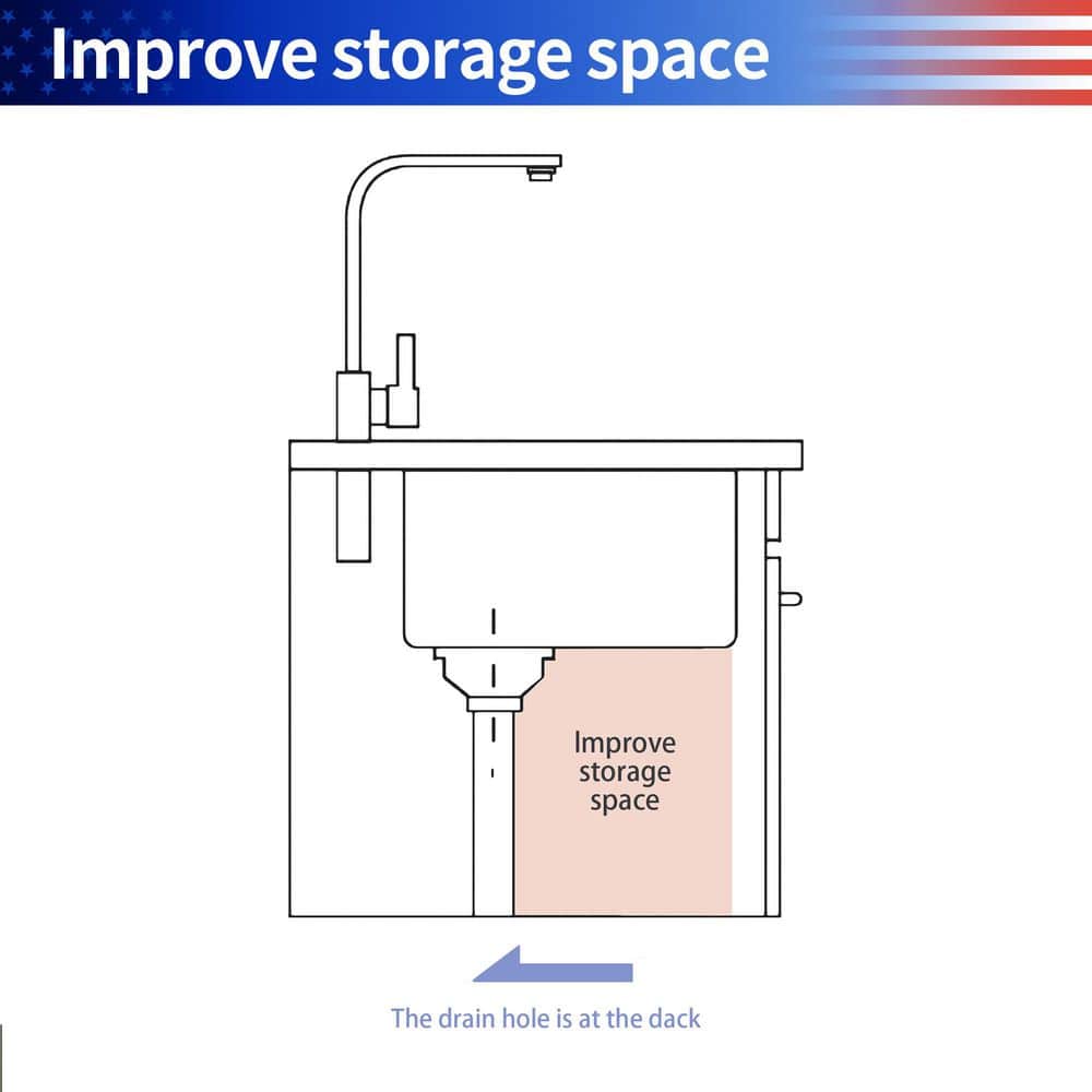 17 in. L x 19 in. W Undermount Single Bowl 16-Gauge Stainless Steel Kitchen Sink in Brushed Nickel - Hercitys