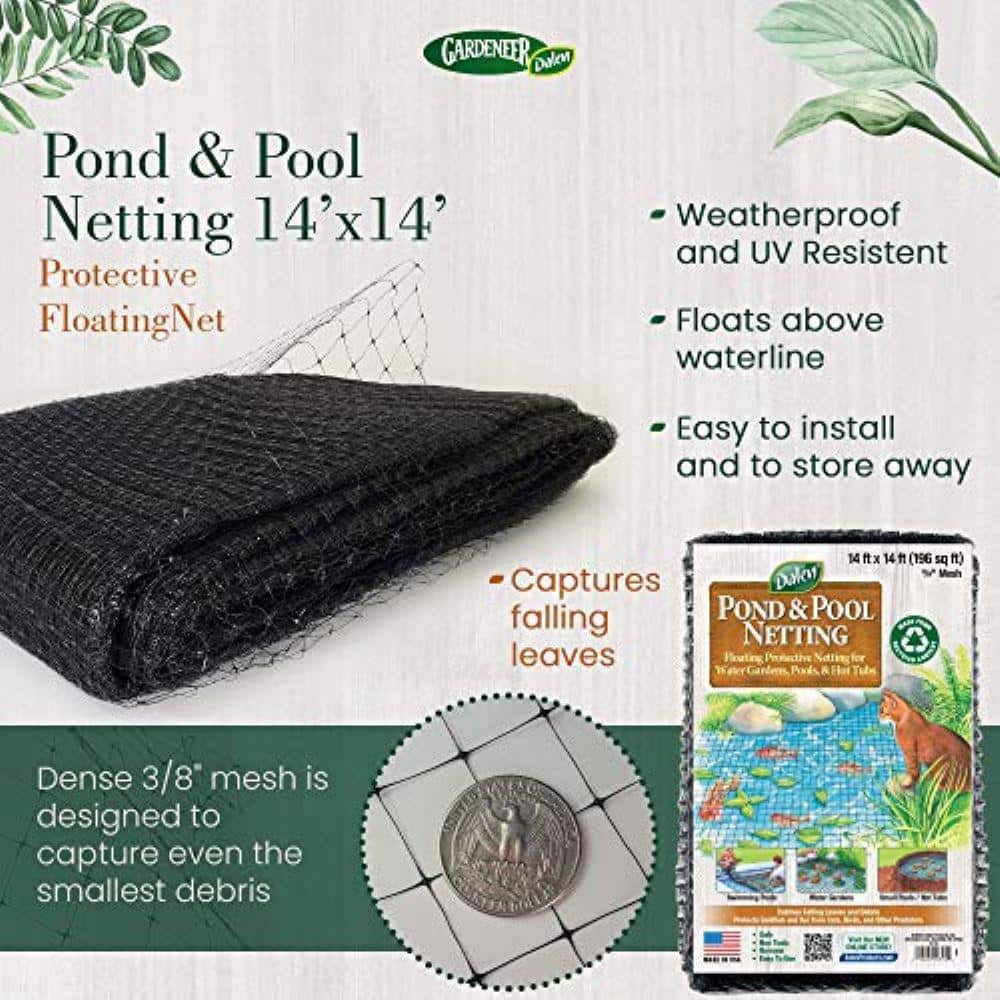 28 ft. x 45 ft. Pond and Pool Netting - Hercitys