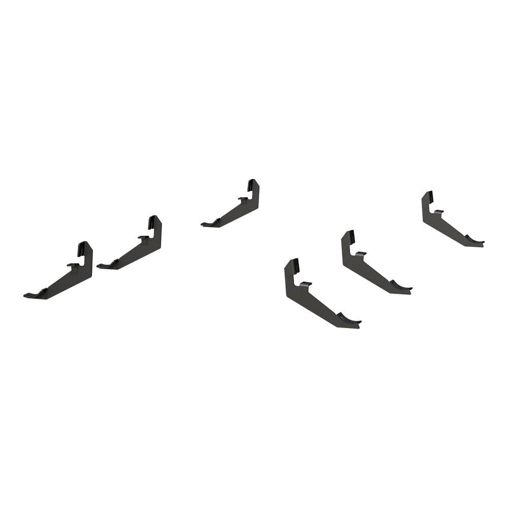 4-Inch Oval Black Steel Nerf Bars, Select Chevrolet Colorado, GMC Canyon Crew Cab - Hercitys