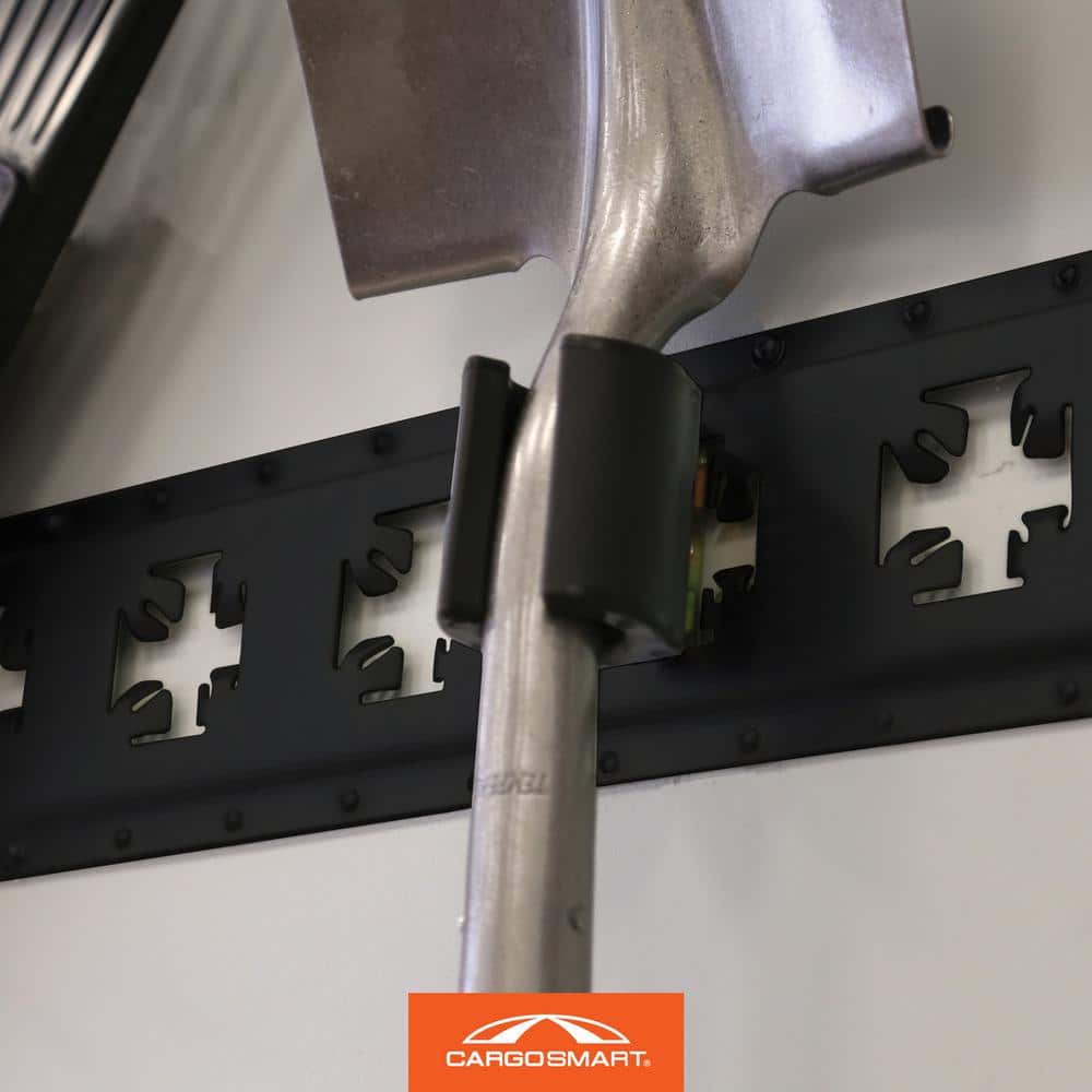 24 in. Matte Black X-Track Rail – 1 pack - Hercitys