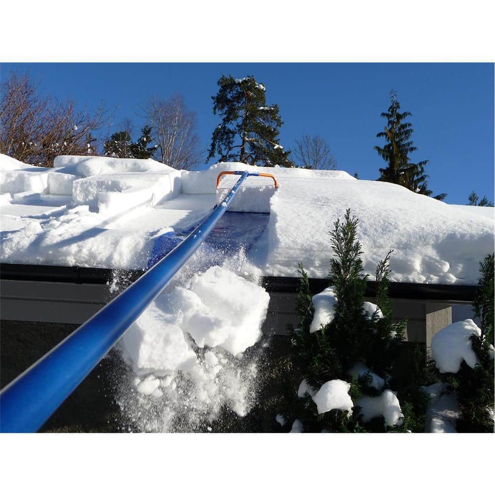 186 in. Fiberglass Handle Roof Snow Removal System - Hercitys