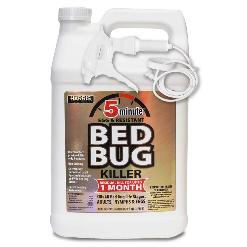 1 Gal. 5-Minute Professional Exterminator Formula Egg and Resistant Bed Bug Killer - Hercitys