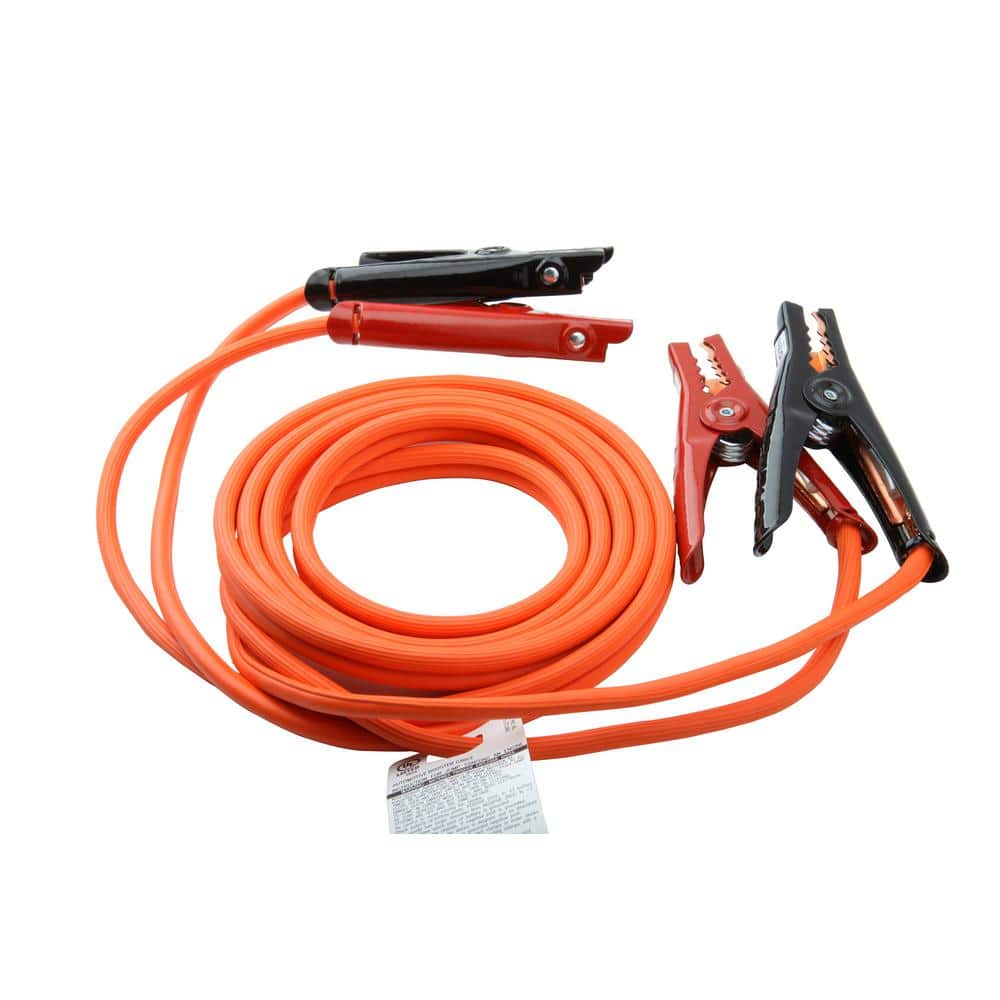16 ft. 6-Gauge 350 Amp Orange Booster Cables - Hercitys