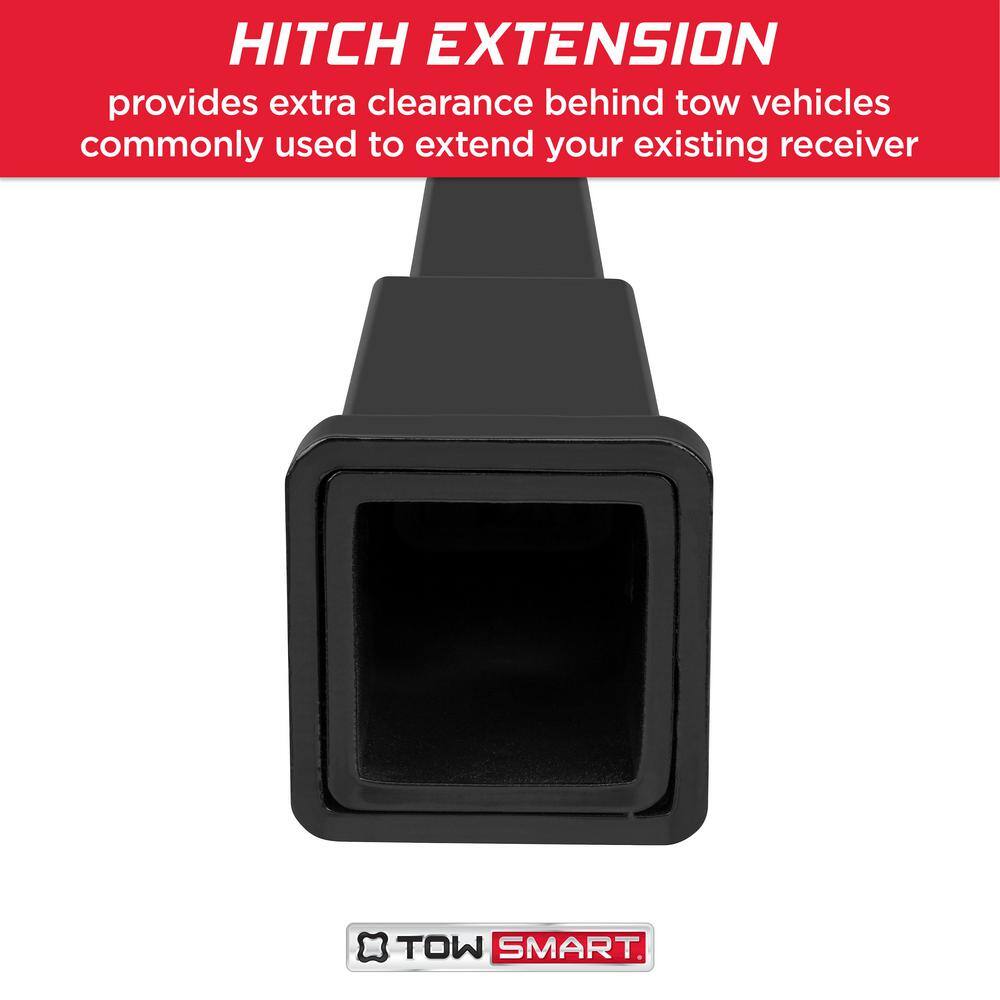 2 in. x 12 in. Hitch Extension with Collar 333 lbs. - Hercitys