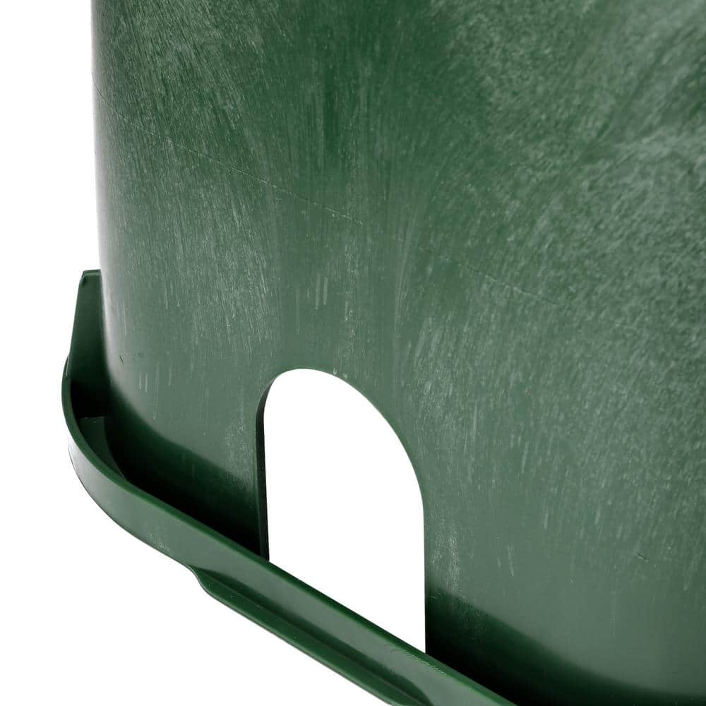 14 in. X 19 in. Rectangular Standard Series Valve Box & Cover, 12 in. Height, Green Box, Green ICV Cover - Hercitys