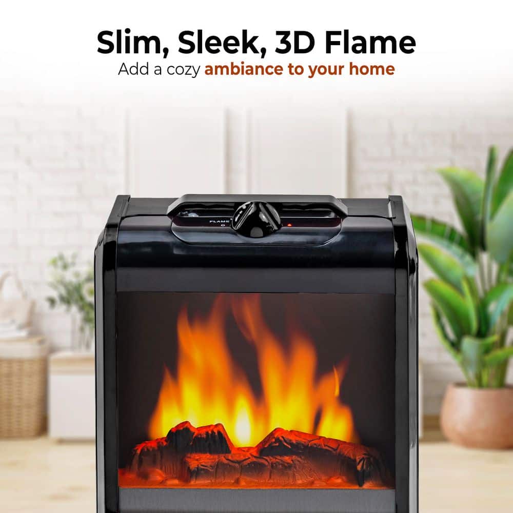 1200-Watt Electric Ceramic Space Heater with Carry Handle - Hercitys