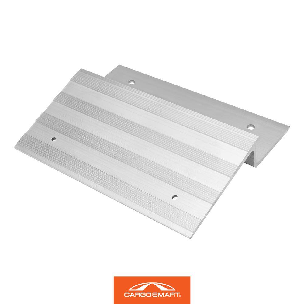 12 in. Aluminum Truck Loading Ramp Plate Kit (Includes 2 Ramp Plates) - Hercitys