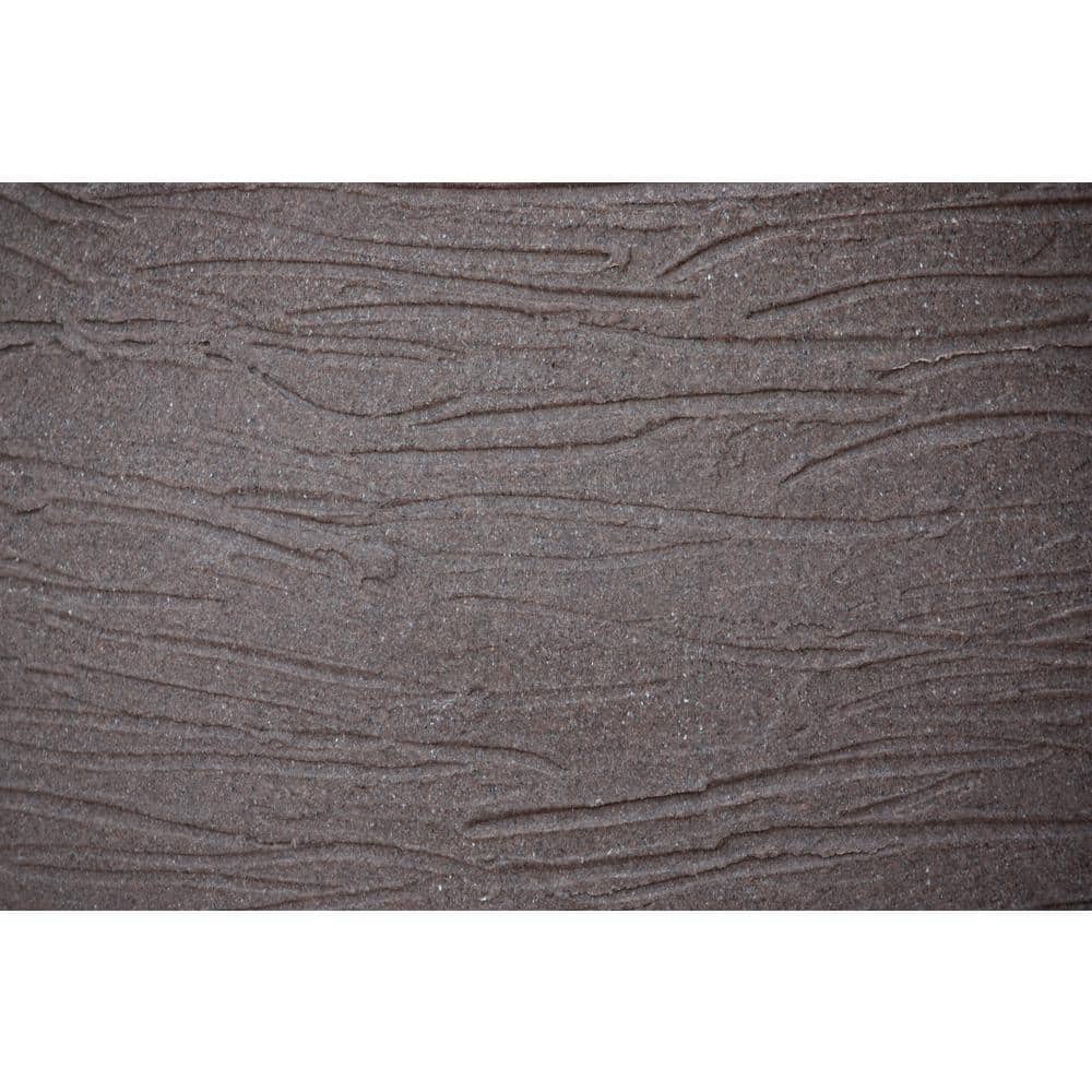 50 Gal. Earth Brown Water Urn Flat-Back Rain Barrel with Integrated Planter and Diverter Kit - Hercitys