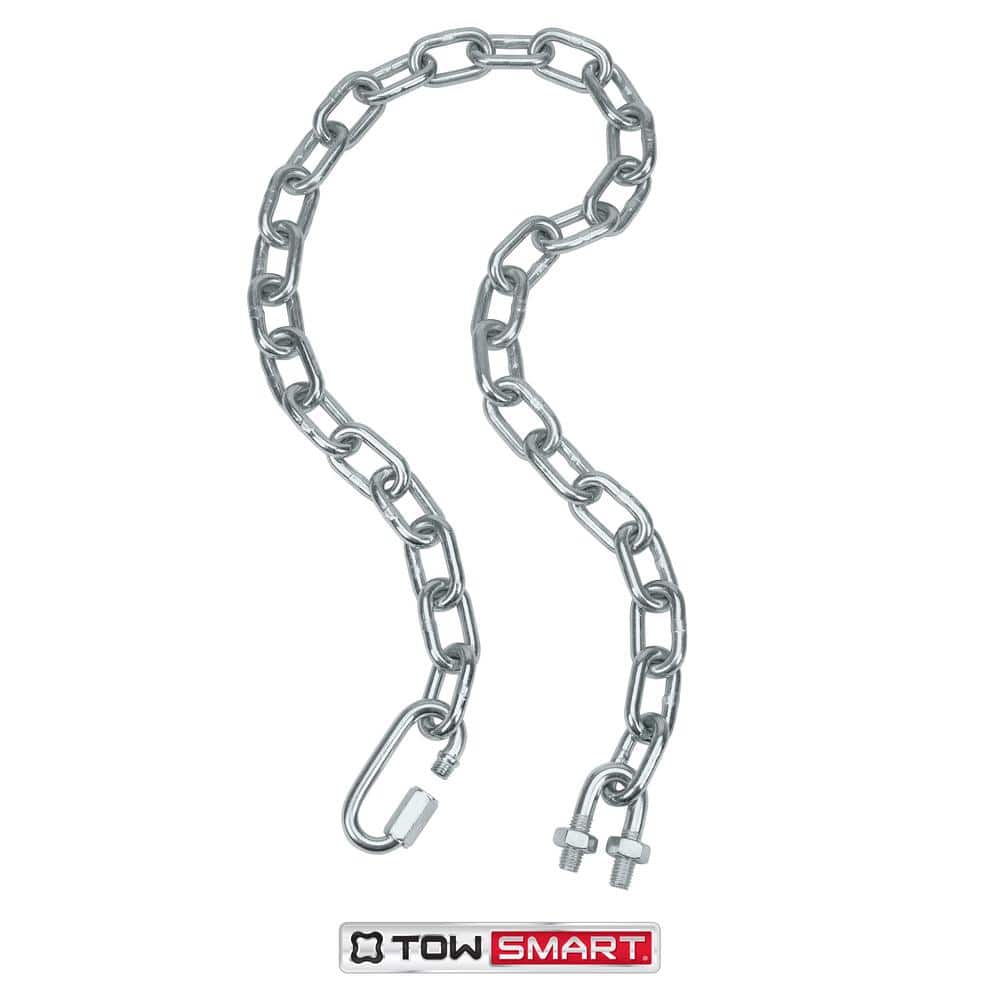 36 in. Towing Safety Chain with U-Bolt and Quick Link 5000 lbs. - Hercitys