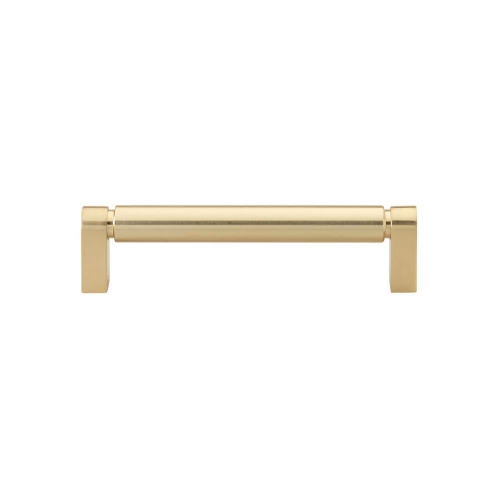 5-1/16 in. Center to Center Champagne Gold Smooth Bar Pull – 4787-128-CHPG - Hercitys