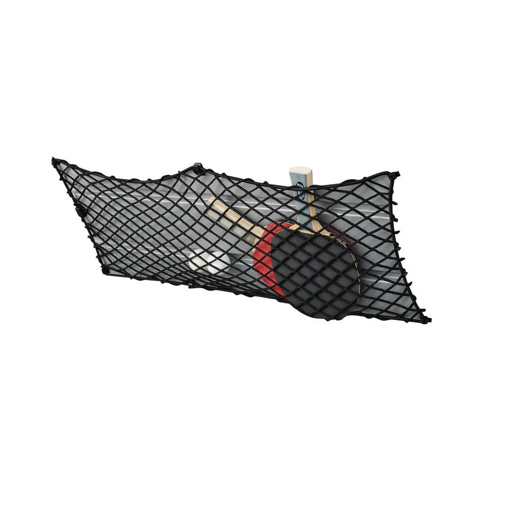 10.82 in. W 7.87 in. H Lid Storage Net for Leisure Time Deck Box and Highboard Black Accessory Kit Pack 1 - Hercitys