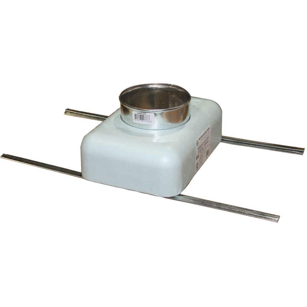 10 in. x 8 in. to 6 in. Pre-Sealed and Pre-Insulated R-6 Register Box - Hercitys