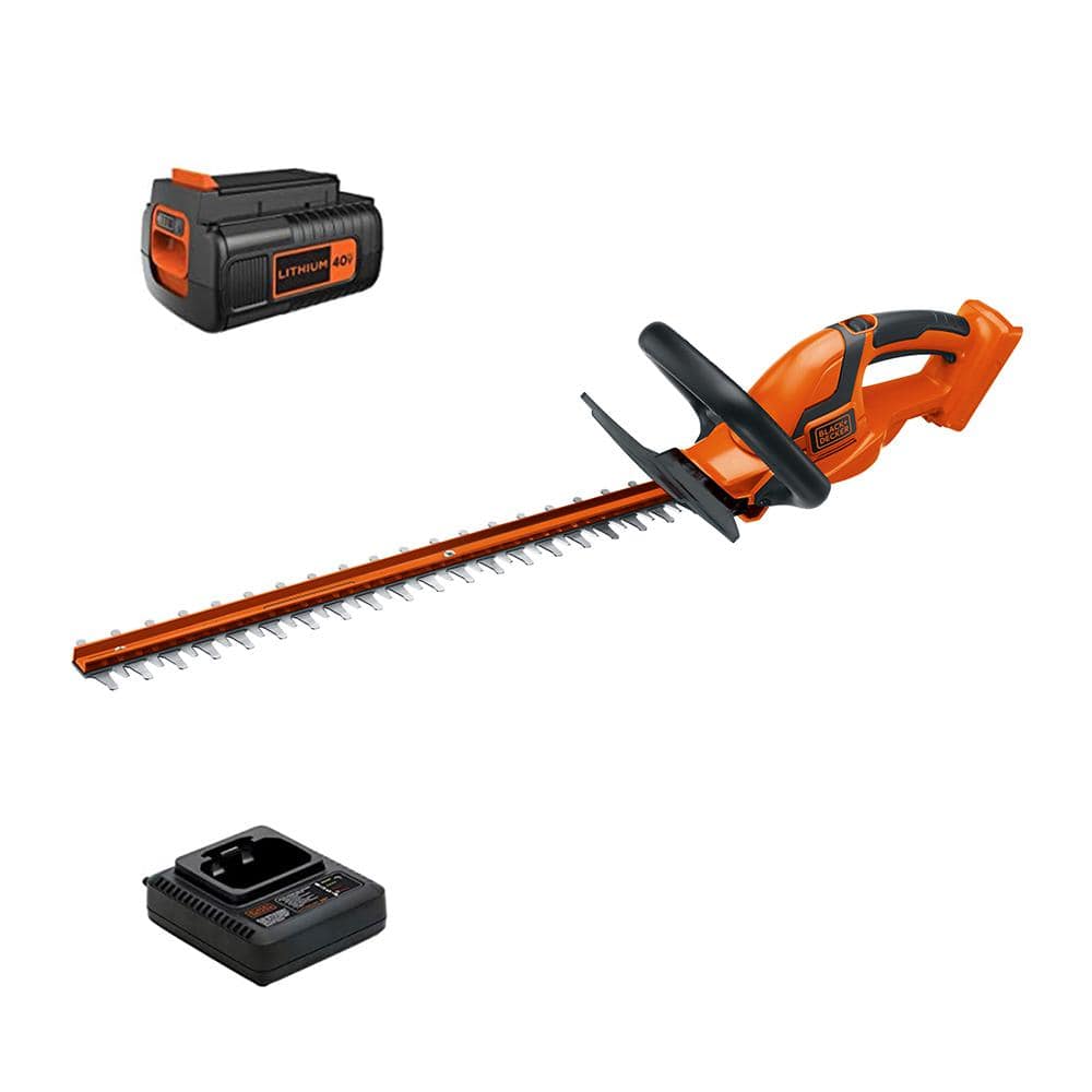 40V MAX Cordless Battery Powered Hedge Trimmer Kit with (1) 1.5Ah Battery & Charger - Hercitys