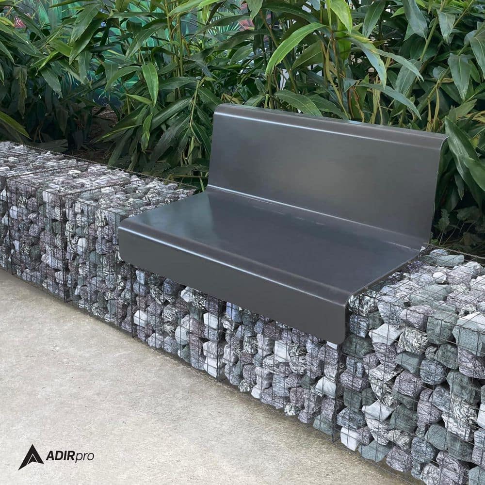 36 in. L x 36 in. W x 36 in. H Gabion Stone Basket Galvanized Steel Garden Fence - Hercitys