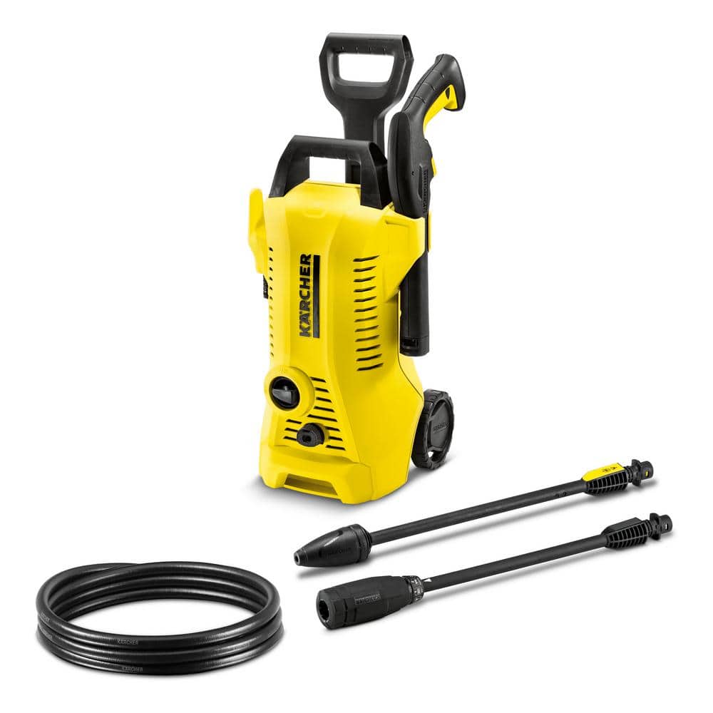 2000 Max PSI 1.45 GPM K 2 Power Control Cold Water Corded Electric Pressure Washer Plus Vario and DirtBlaster Wands - Hercitys