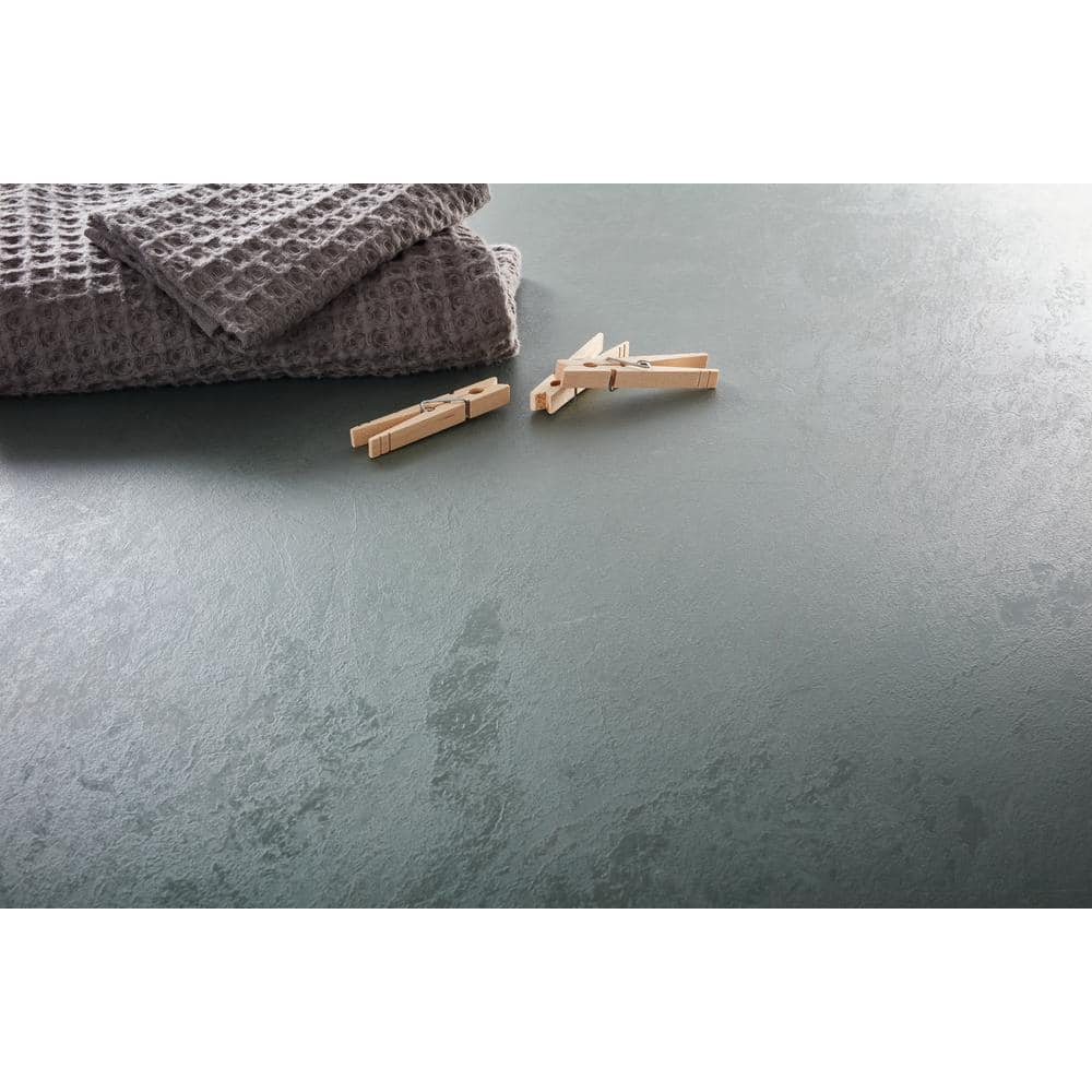 4 ft. x 8 ft. Laminate Sheet in Green Slate with Monolith Finish - Hercitys