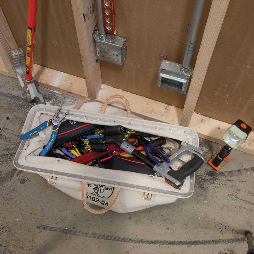 24 in. Canvas Tool Bag - Hercitys