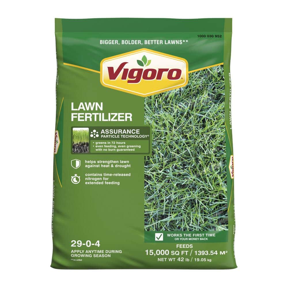 42 lbs. 15,000 sq. ft. Lawn Fertilizer for All Grass Types - Hercitys