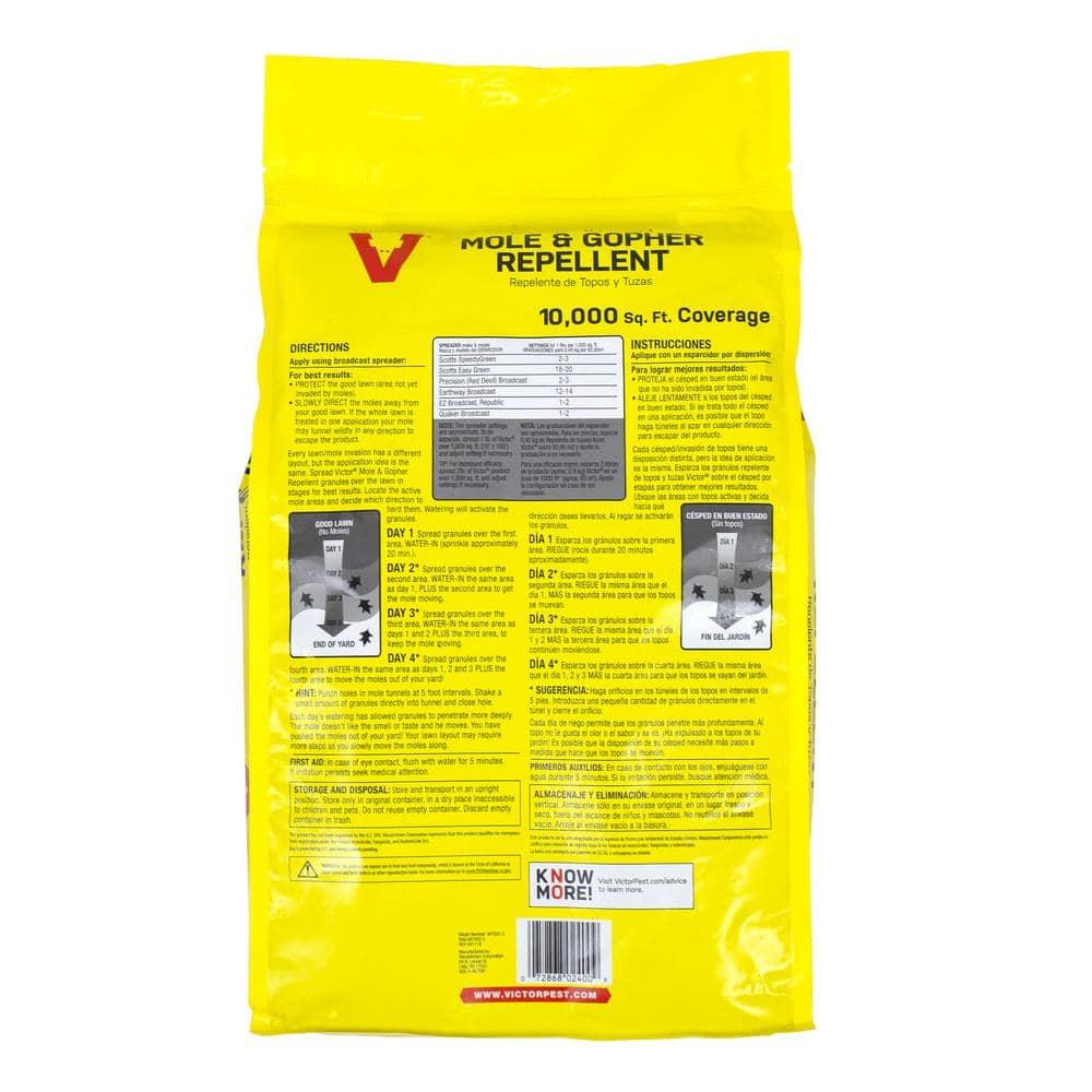 10 lbs. Mole and Gopher Repellent Granules - Hercitys