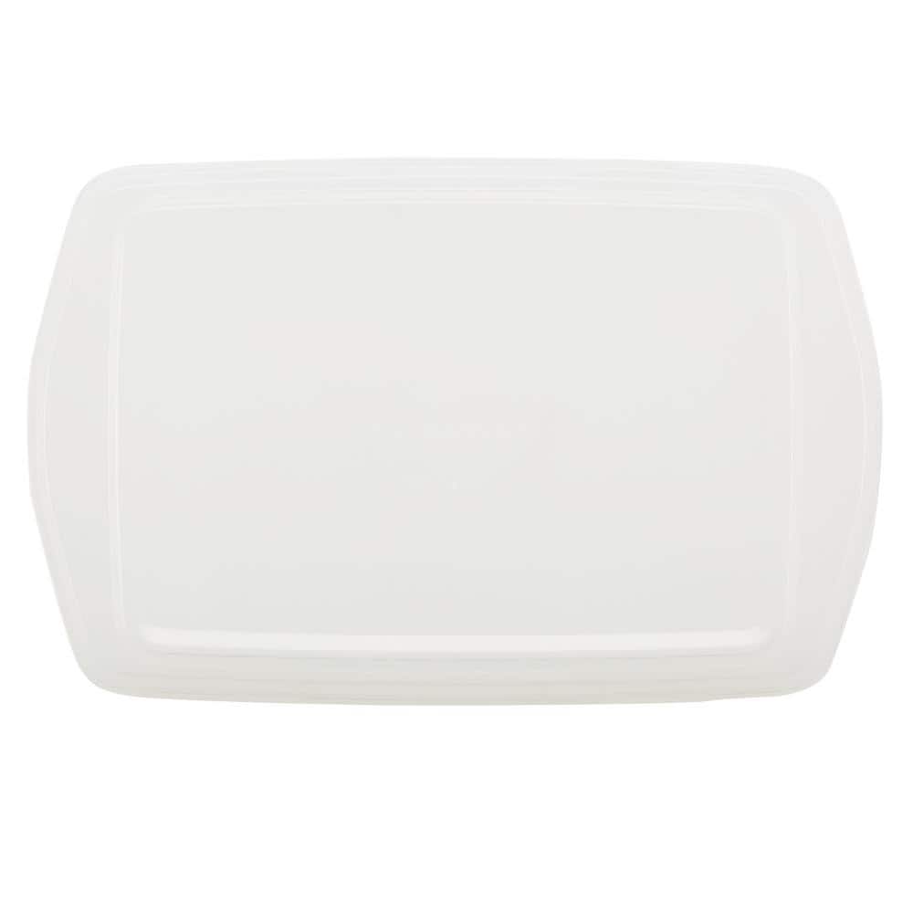 3-Piece Nonstick Bakeware in Silver with Swing Lid Pan Set - Hercitys