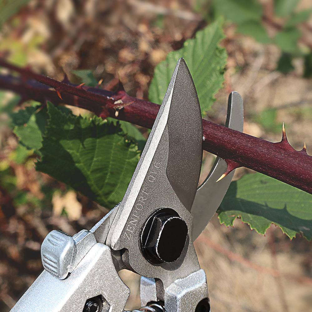 2 in. SK5 Carbon Steel Small Handle Professional Bypass Pruning Shear - Hercitys