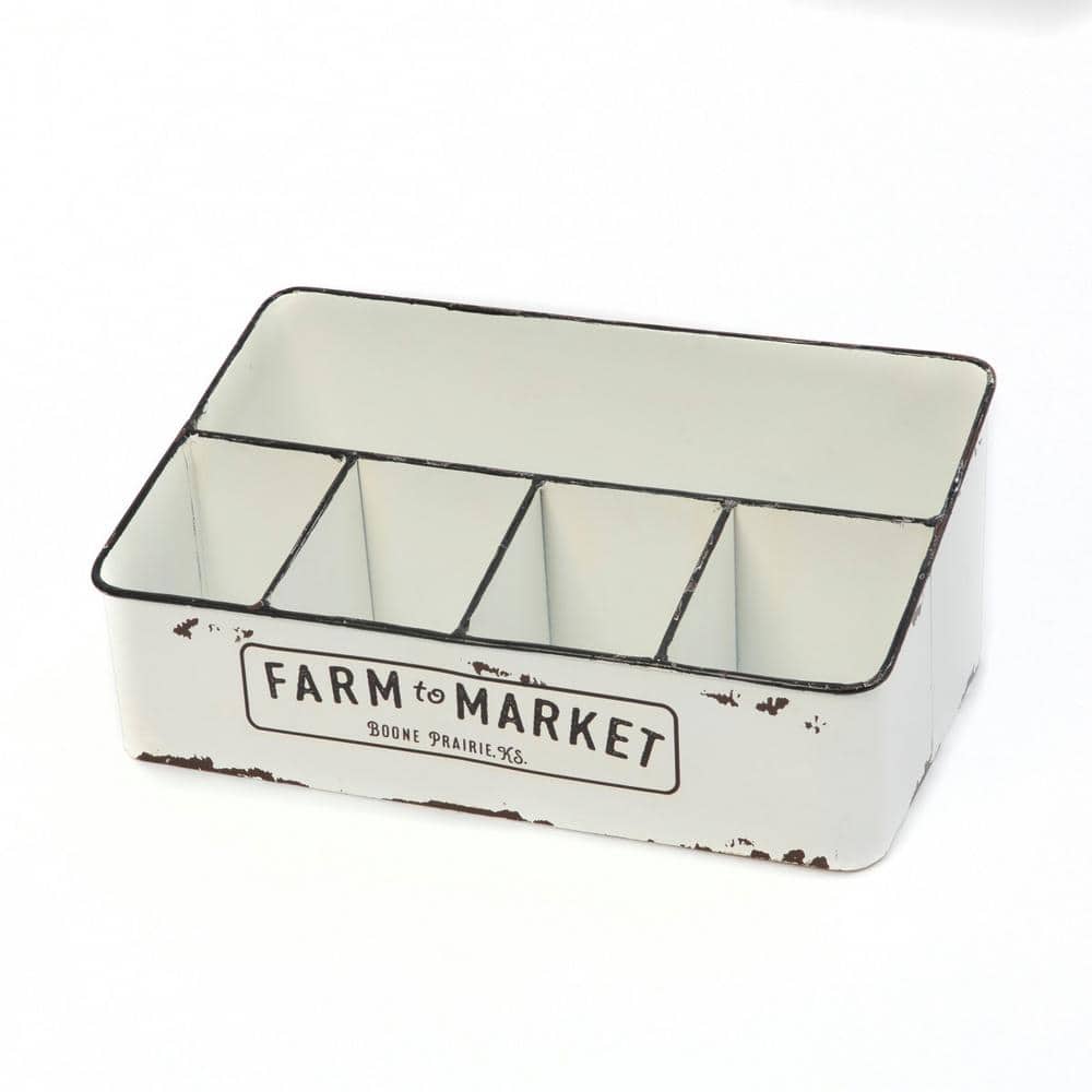 14.3 in. L Metal Farm to Market Container - Hercitys