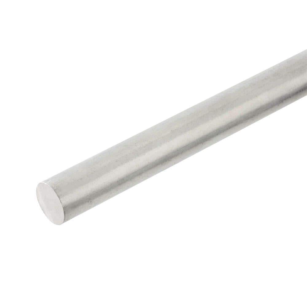 1/2 in. x 3 ft. Aluminum Solid Round Rod - Hercitys